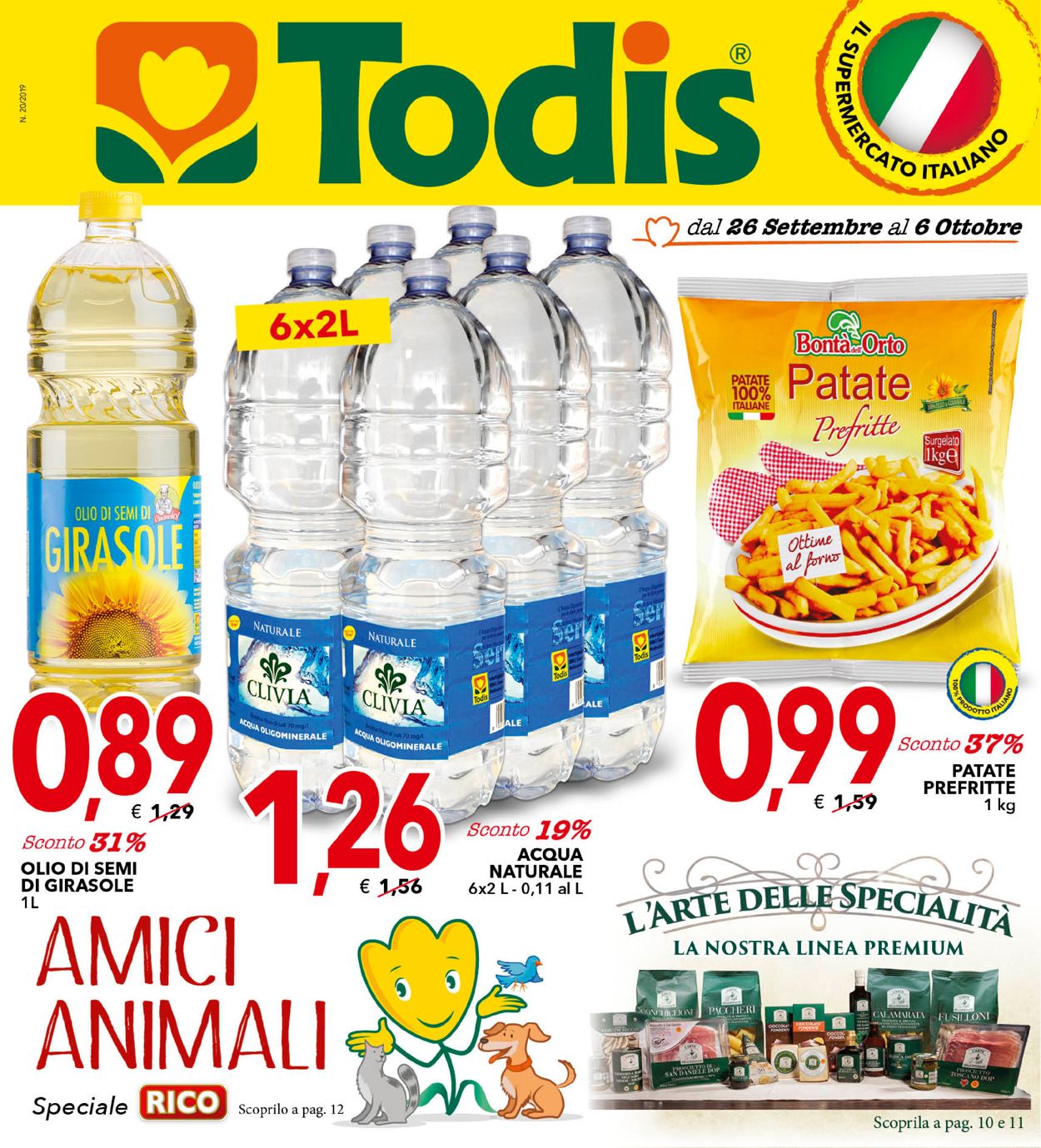 Volantino Todis - Offerte 26/09-06/10/2019