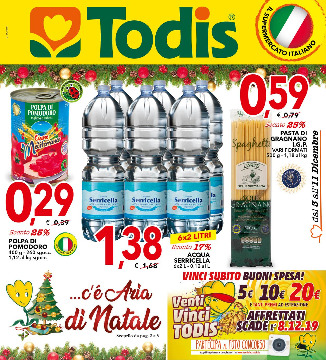 Volantino Todis - Offerte 03/12-11/12/2019