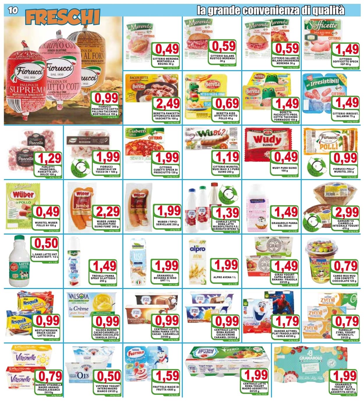Volantino Top Supermercati - Offerte 21/10-28/10/2020 (Pagina 10)