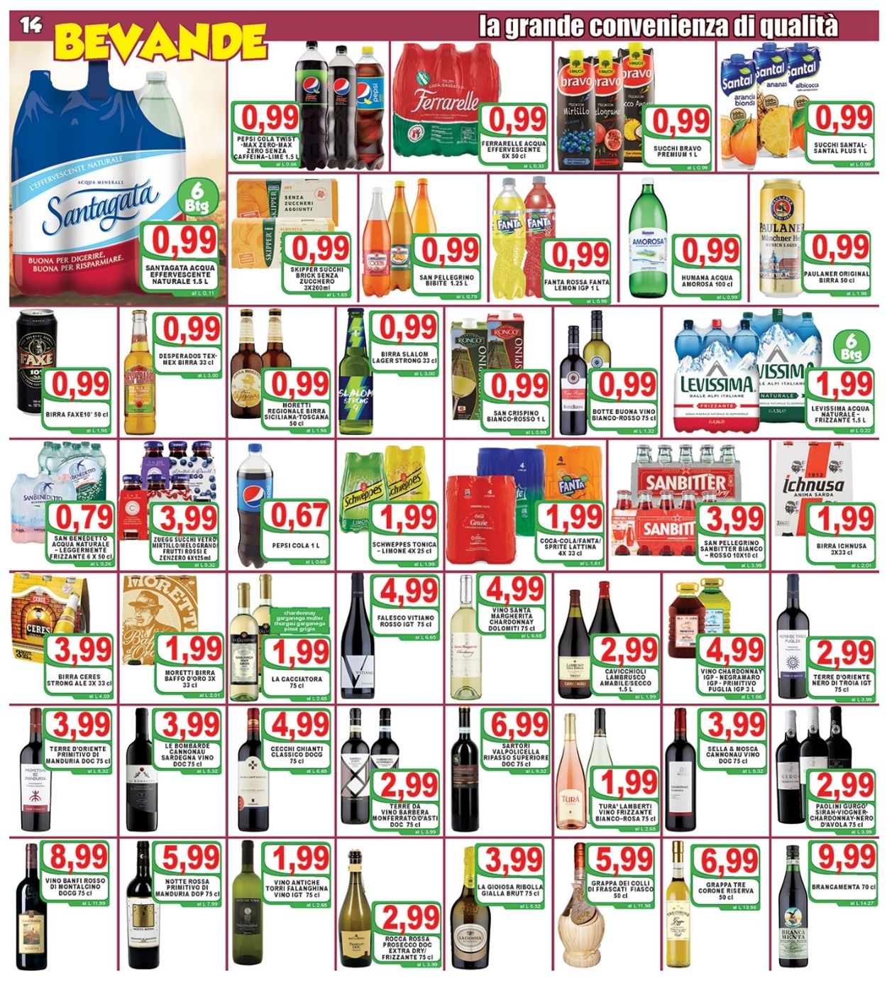 Volantino Top Supermercati - Offerte 06/11-16/11/2020 (Pagina 14)