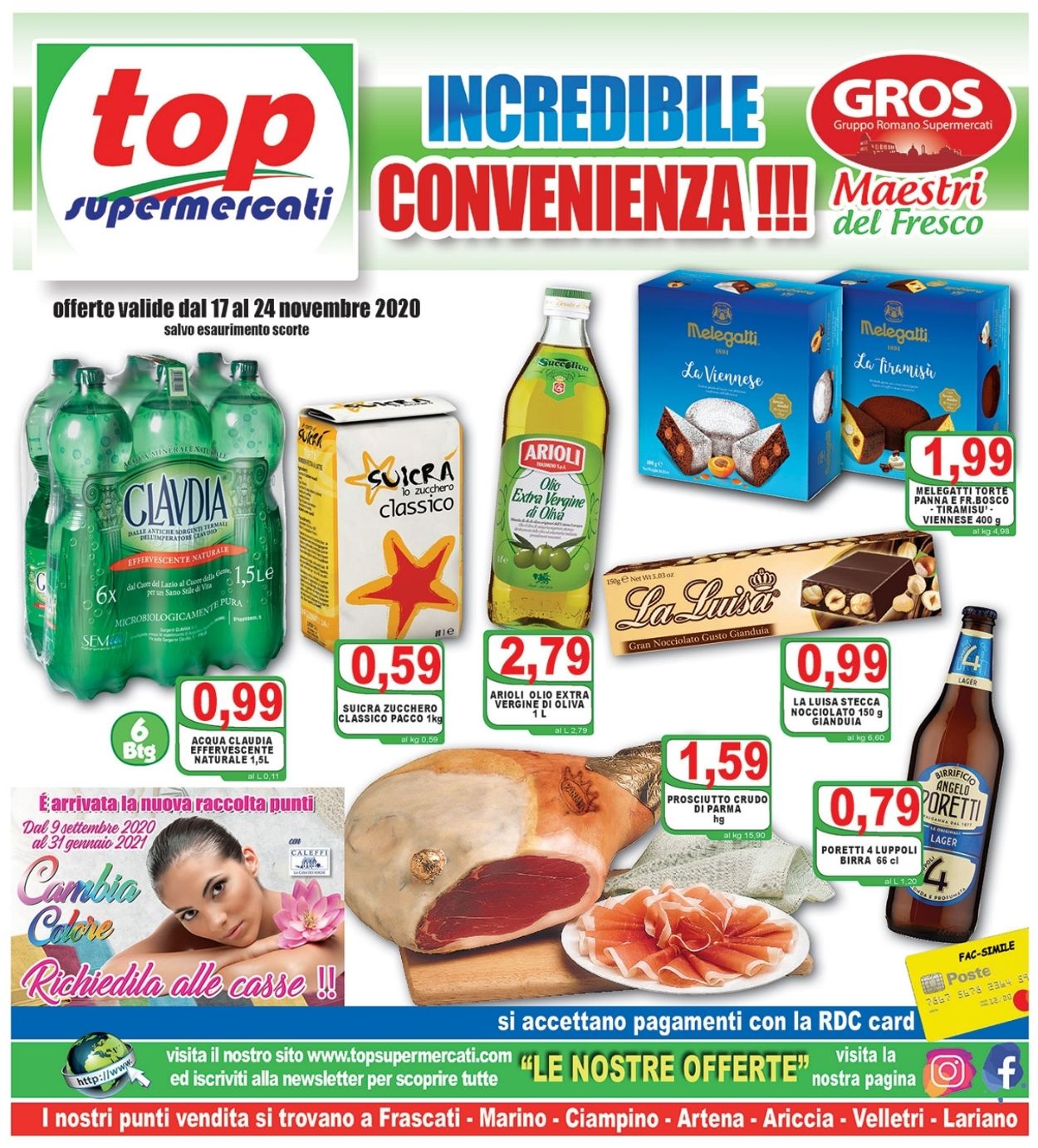 Volantino Top Supermercati - Offerte 17/11-24/11/2020