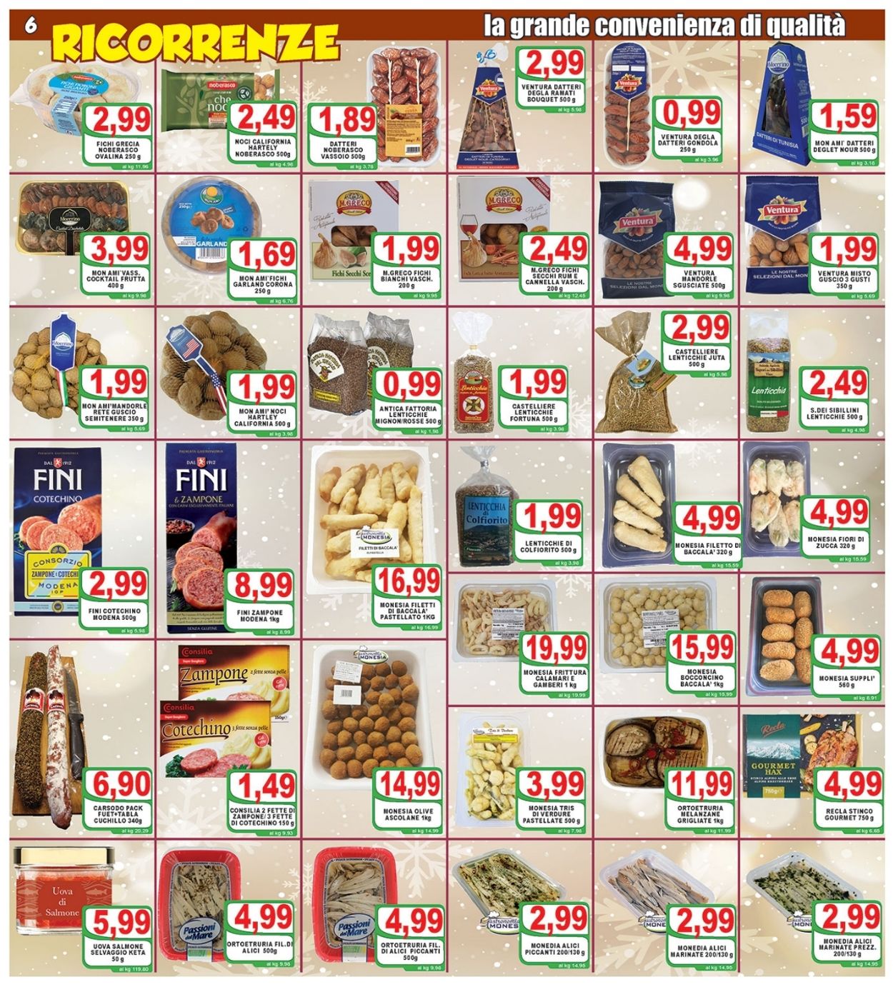 Volantino Top Supermercati - Natale 2020 - Offerte 13/12-24/12/2020 (Pagina 6)