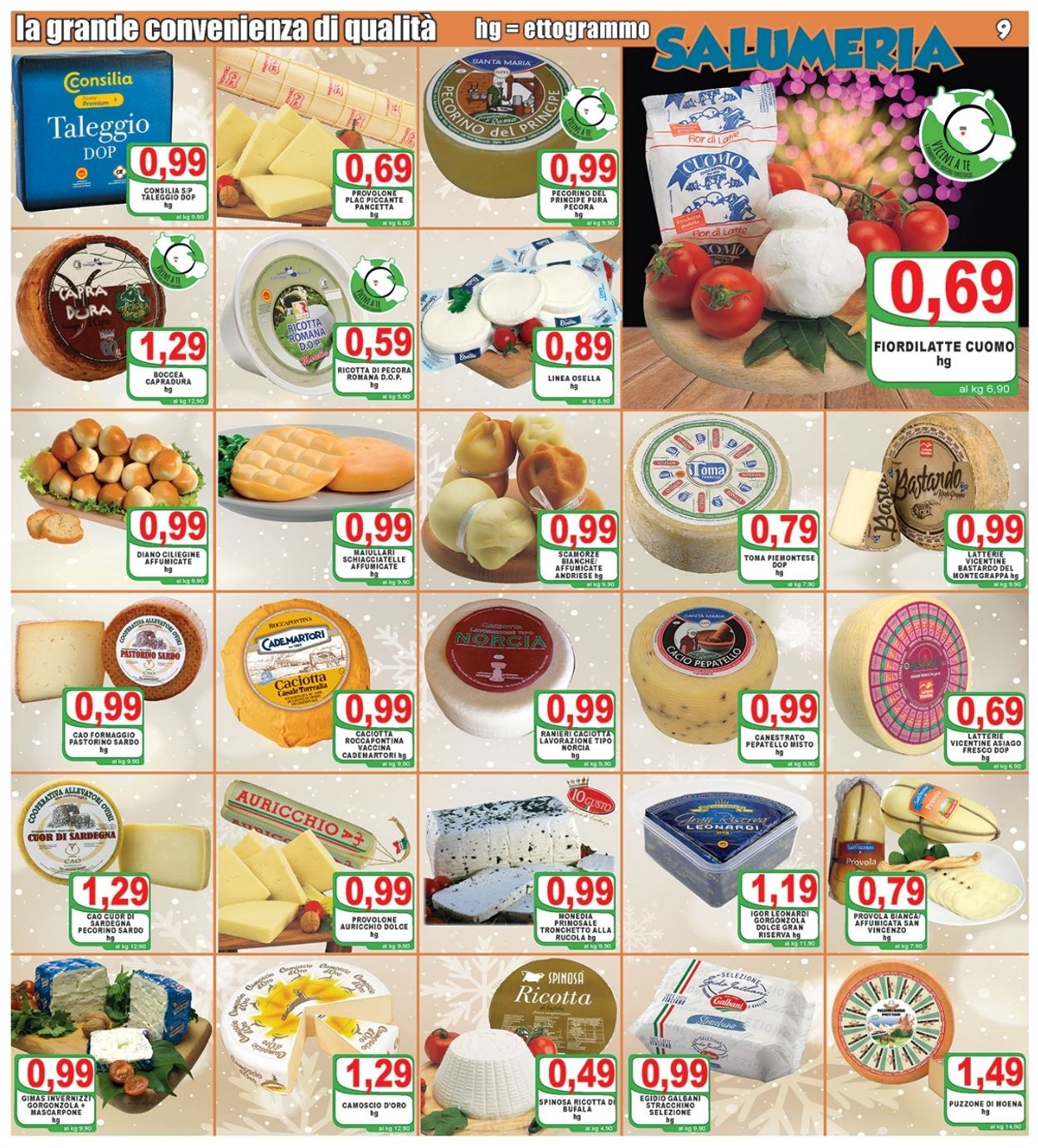 Volantino Top Supermercati - Offerte 27/12-06/01/2021 (Pagina 9)