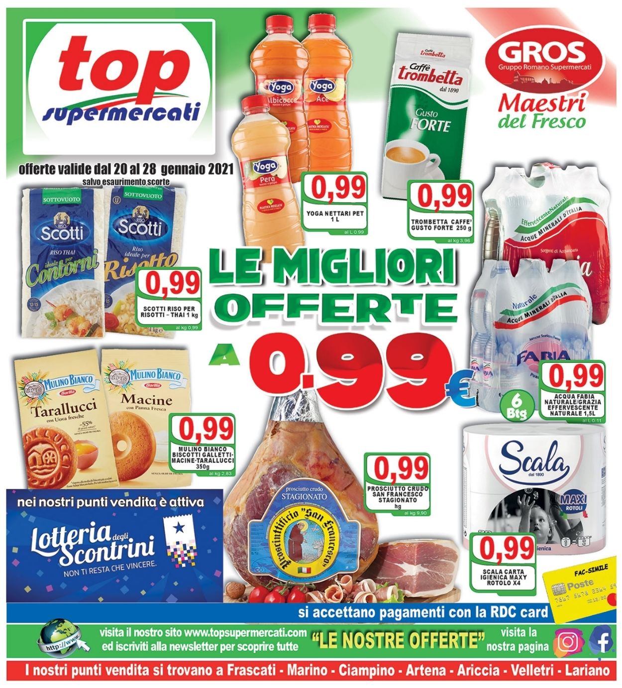 Volantino Top Supermercati - Offerte 20/01-28/01/2021