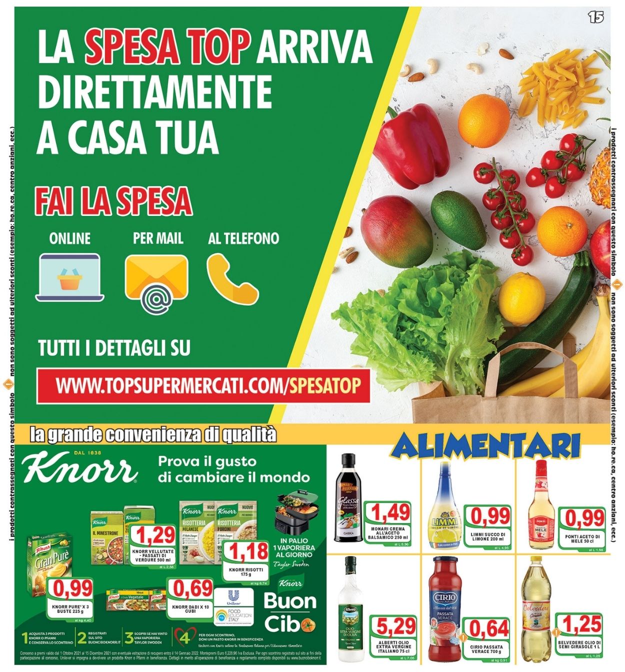 Volantino Top Supermercati - Offerte 12/11-23/11/2021 (Pagina 15)