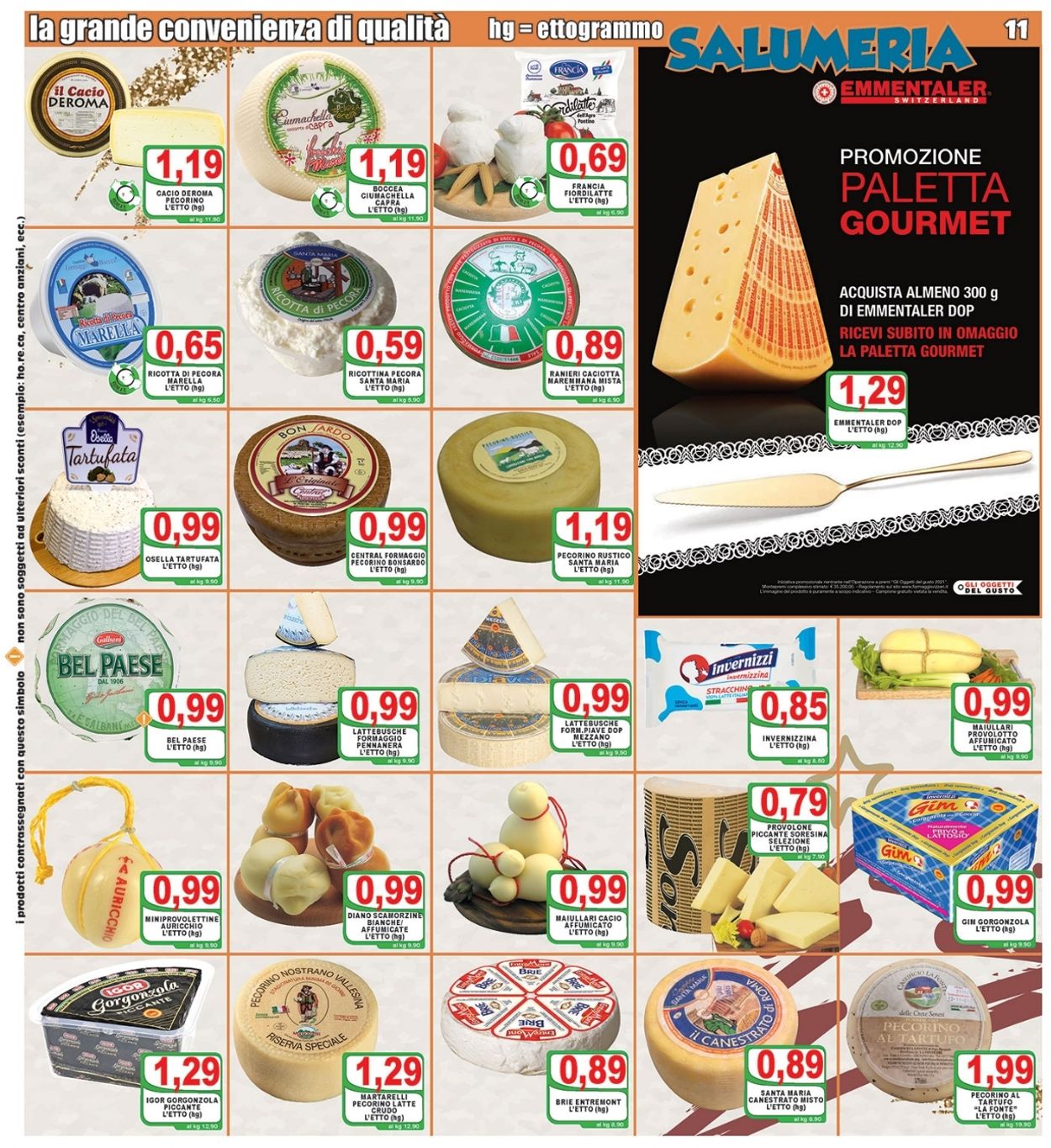 Volantino Top Supermercati - Natale 2021 - Offerte 03/12-12/12/2021 (Pagina 11)
