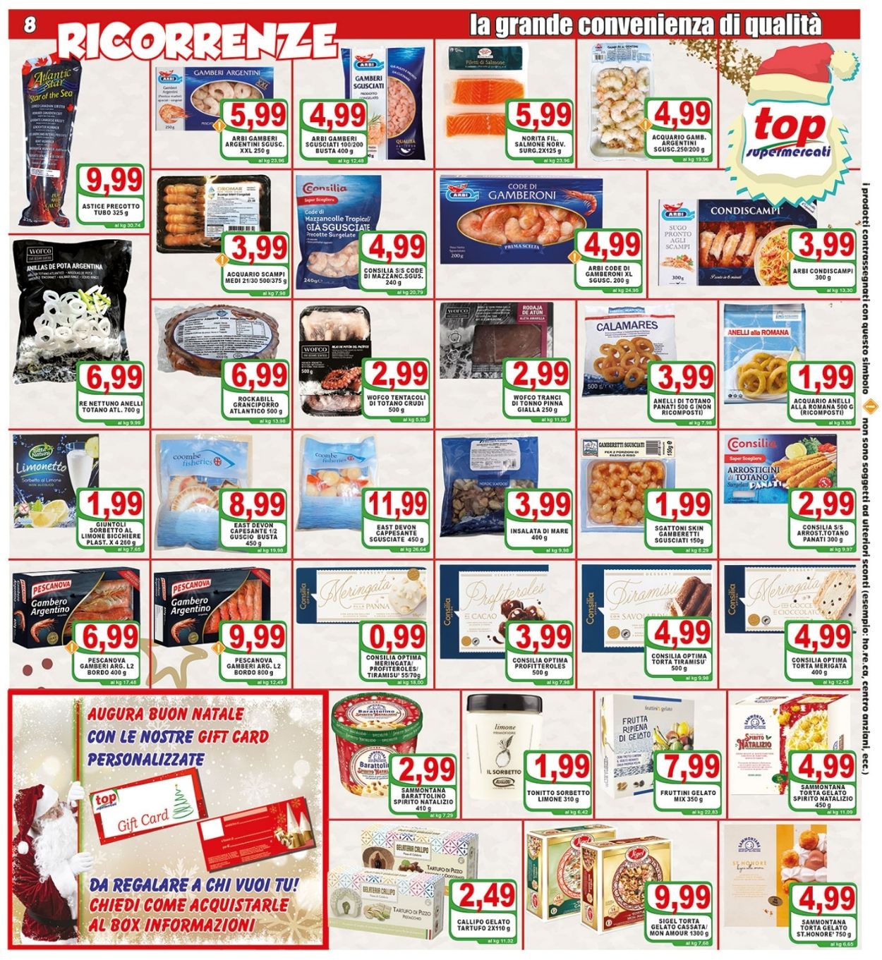 Volantino Top Supermercati - Natale 2021 - Offerte 13/12-24/12/2021 (Pagina 8)
