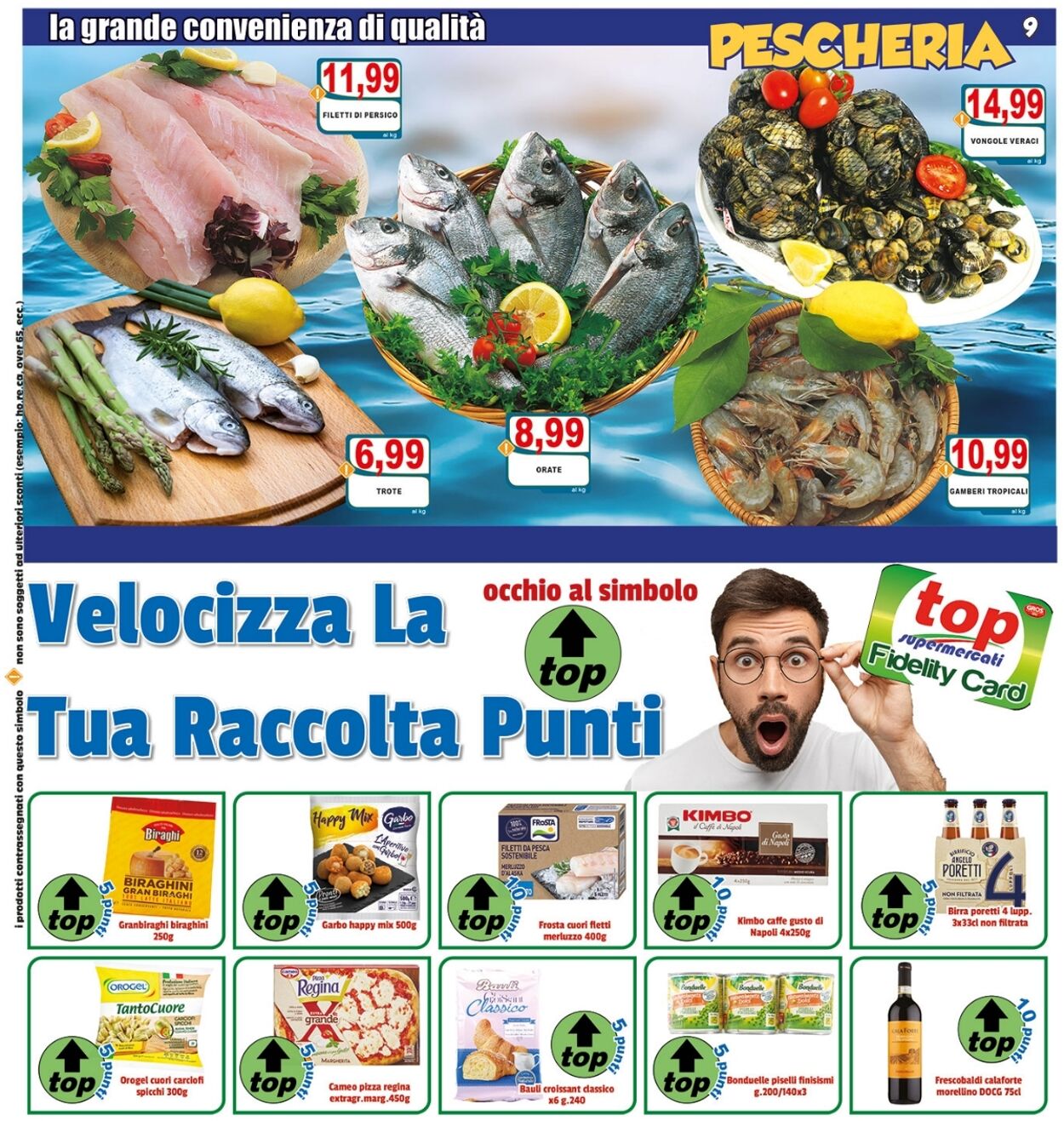 Volantino Top Supermercati - Offerte 30/09-09/10/2022 (Pagina 9)