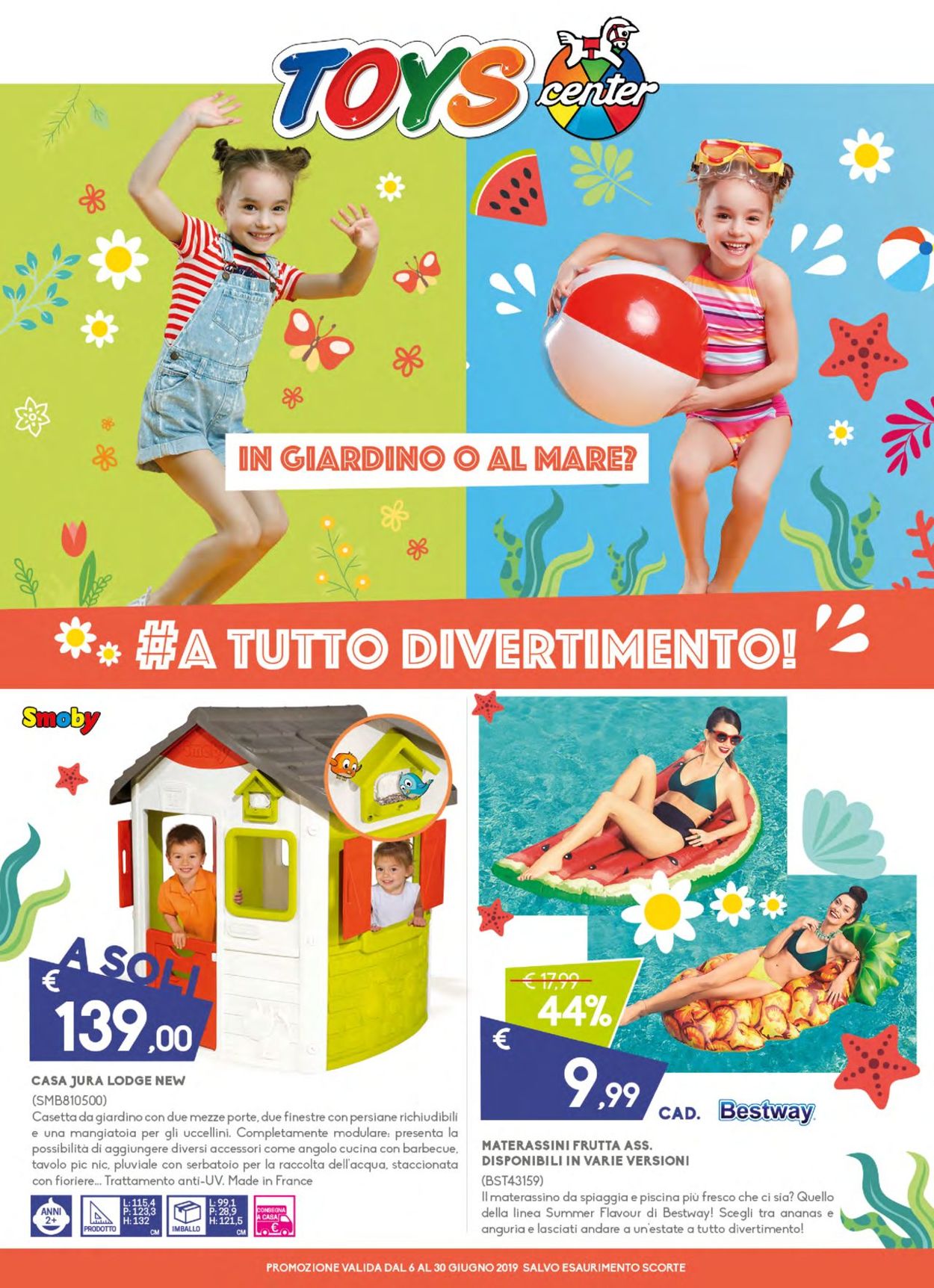 Volantino Toys Center - Offerte 06/06-30/06/2019