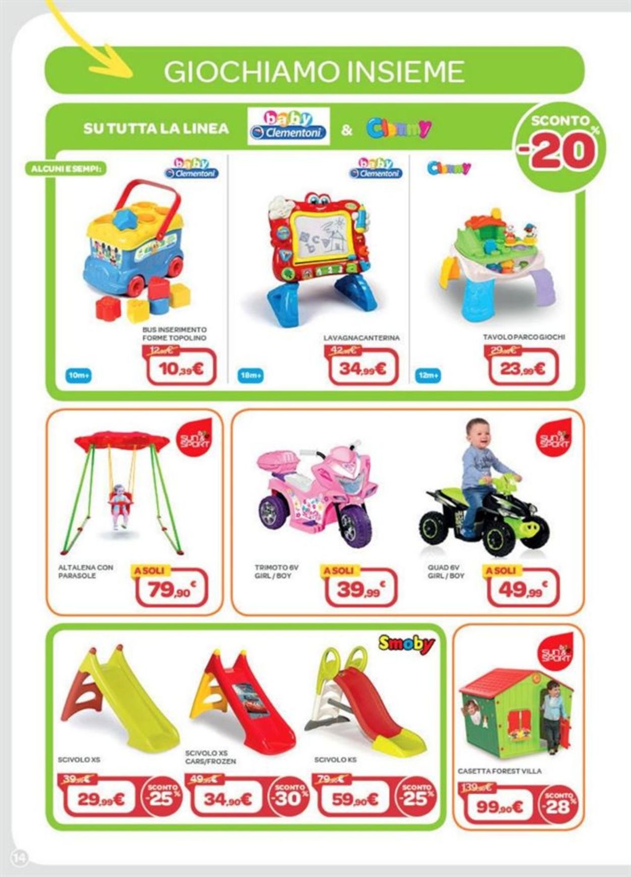 Volantino Toys Center - Offerte 24/06-21/07/2019 (Pagina 14)