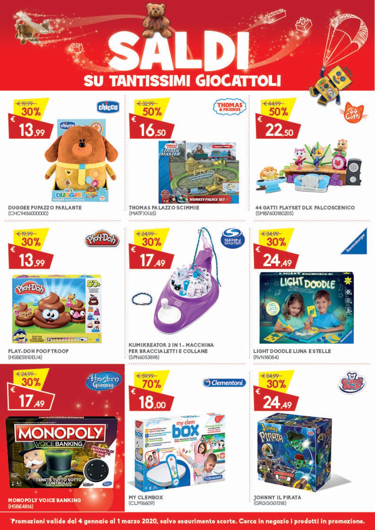 Volantino Toys Center - Offerte 04/01-01/03/2020 (Pagina 4)