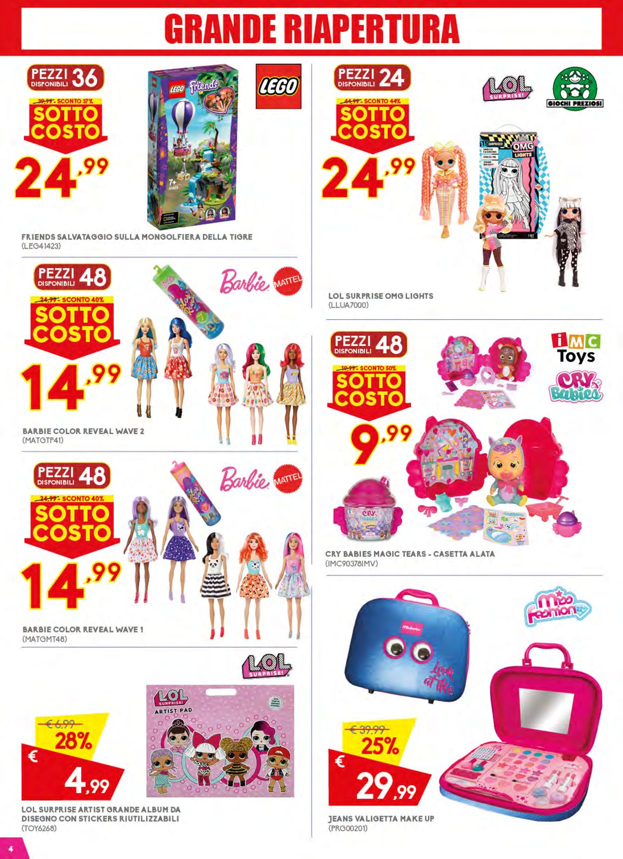 Volantino Toys Center - Offerte 09/07-19/07/2020 (Pagina 4)