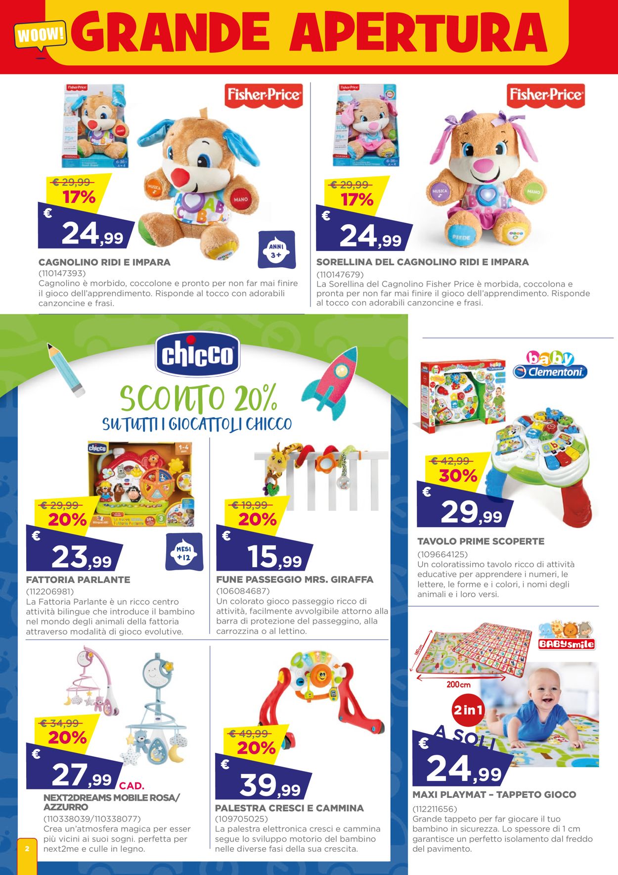 Volantino Toys Center - Offerte 02/09-19/09/2021 (Pagina 2)