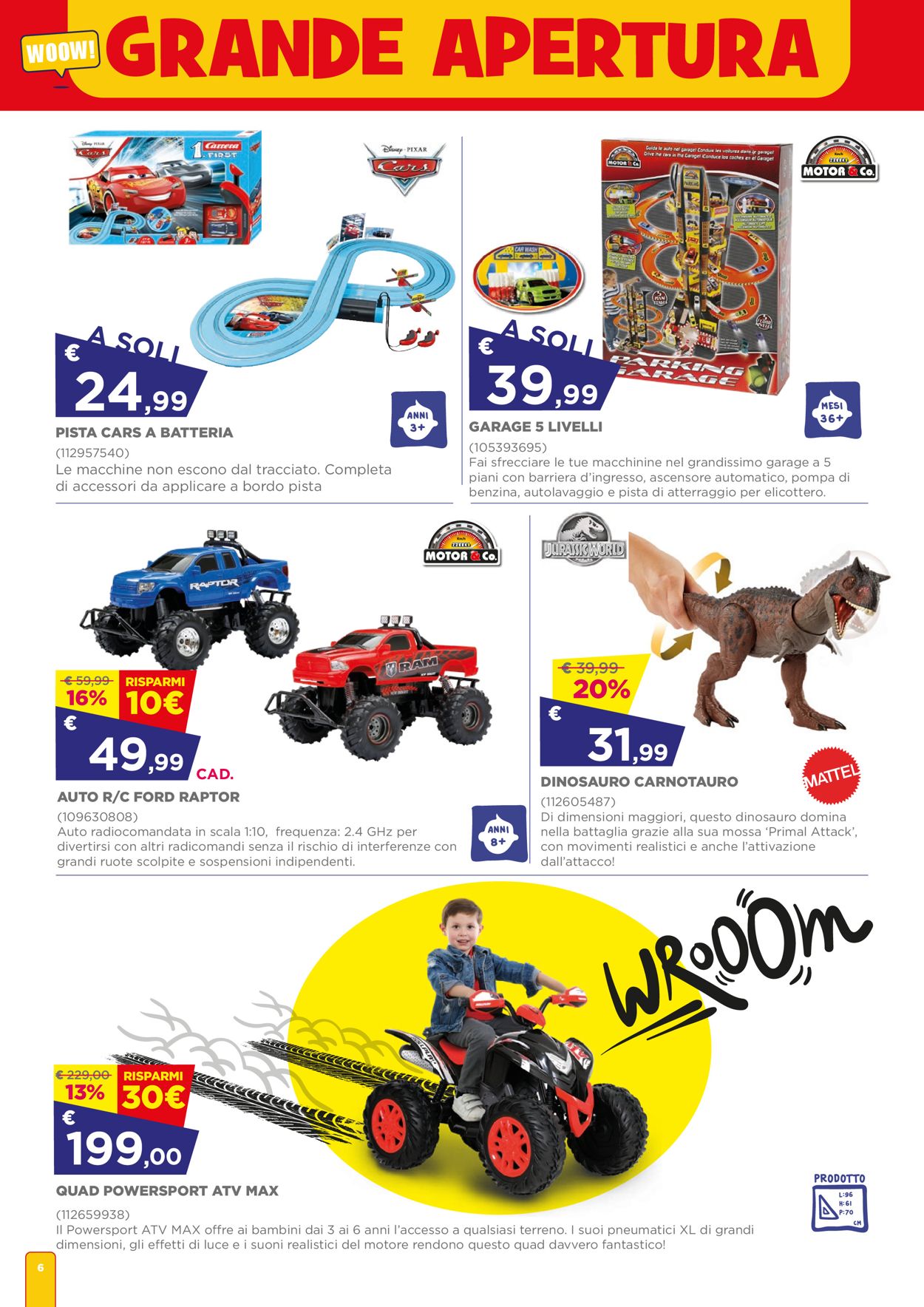 Volantino Toys Center - Offerte 02/09-19/09/2021 (Pagina 6)