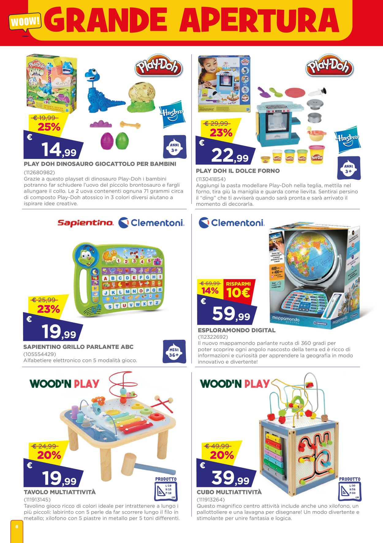 Volantino Toys Center - Offerte 02/09-19/09/2021 (Pagina 8)