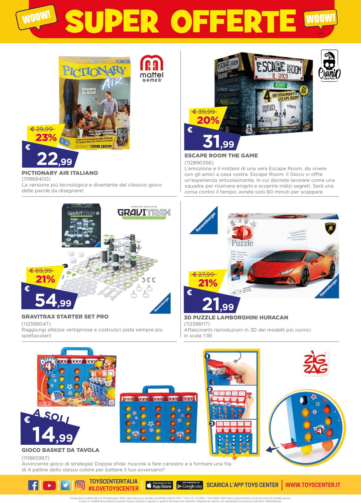Volantino Toys Center - Offerte 02/09-19/09/2021 (Pagina 9)
