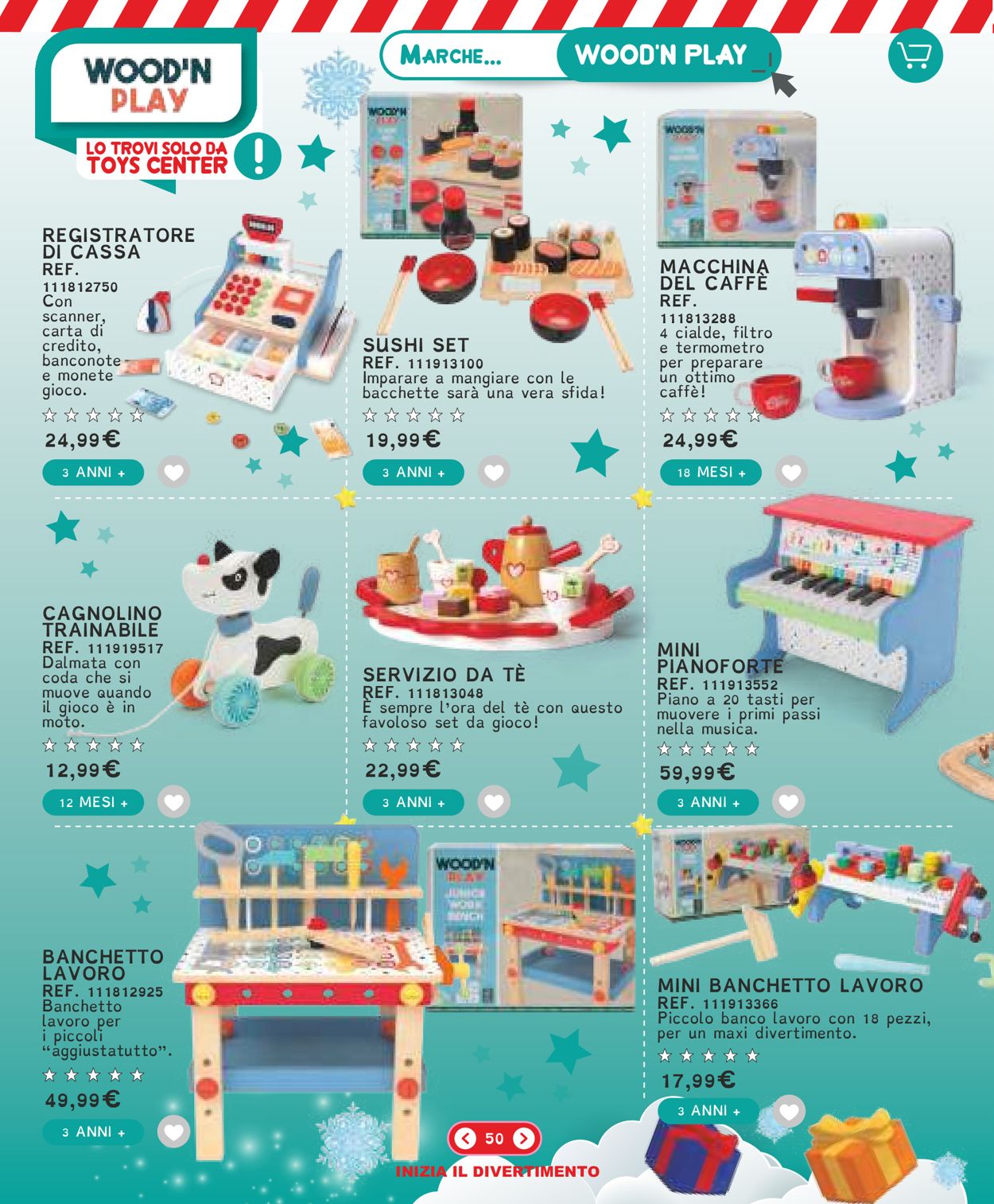 Volantino Toys Center CATALOGO DI NATALE - Offerte 01/12-25/01/2022 (Pagina 52)