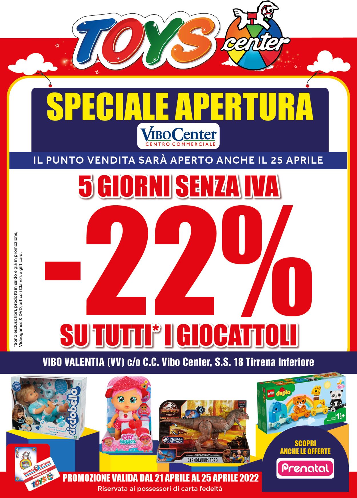 Volantino Toys Center - Offerte 21/04-25/04/2022
