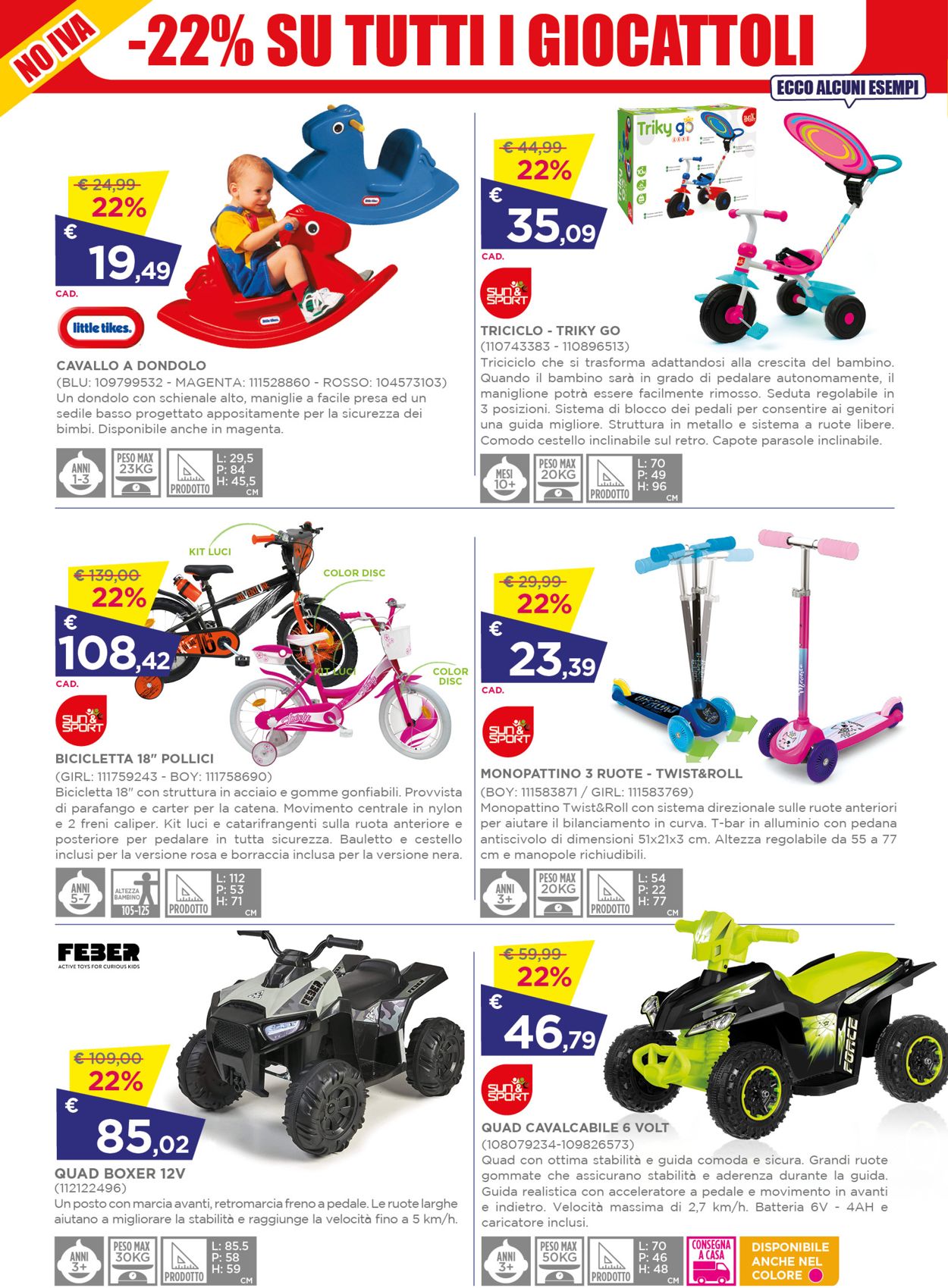 Volantino Toys Center - Offerte 21/04-25/04/2022 (Pagina 6)