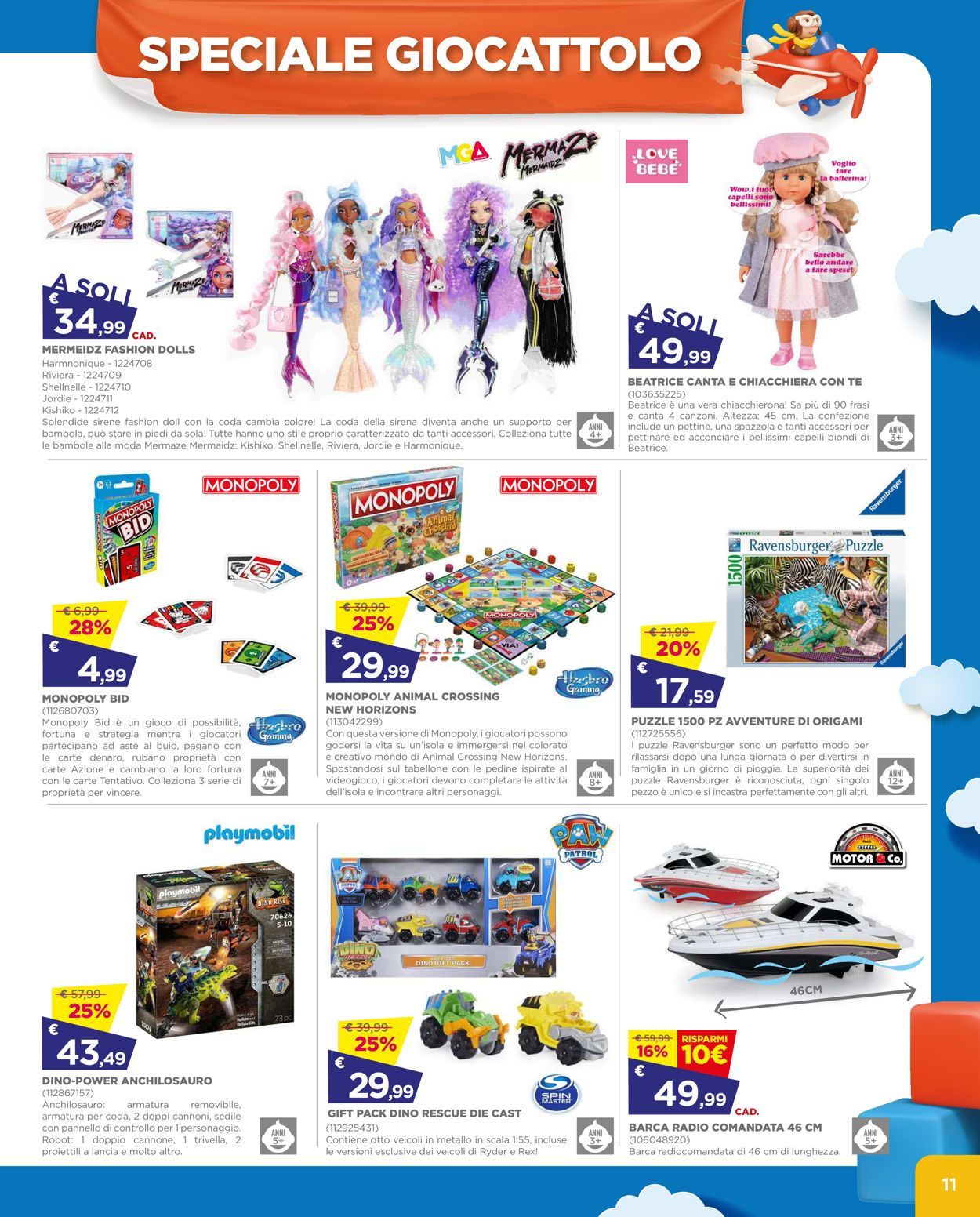 Volantino Toys Center - Offerte 02/06-29/06/2022 (Pagina 11)
