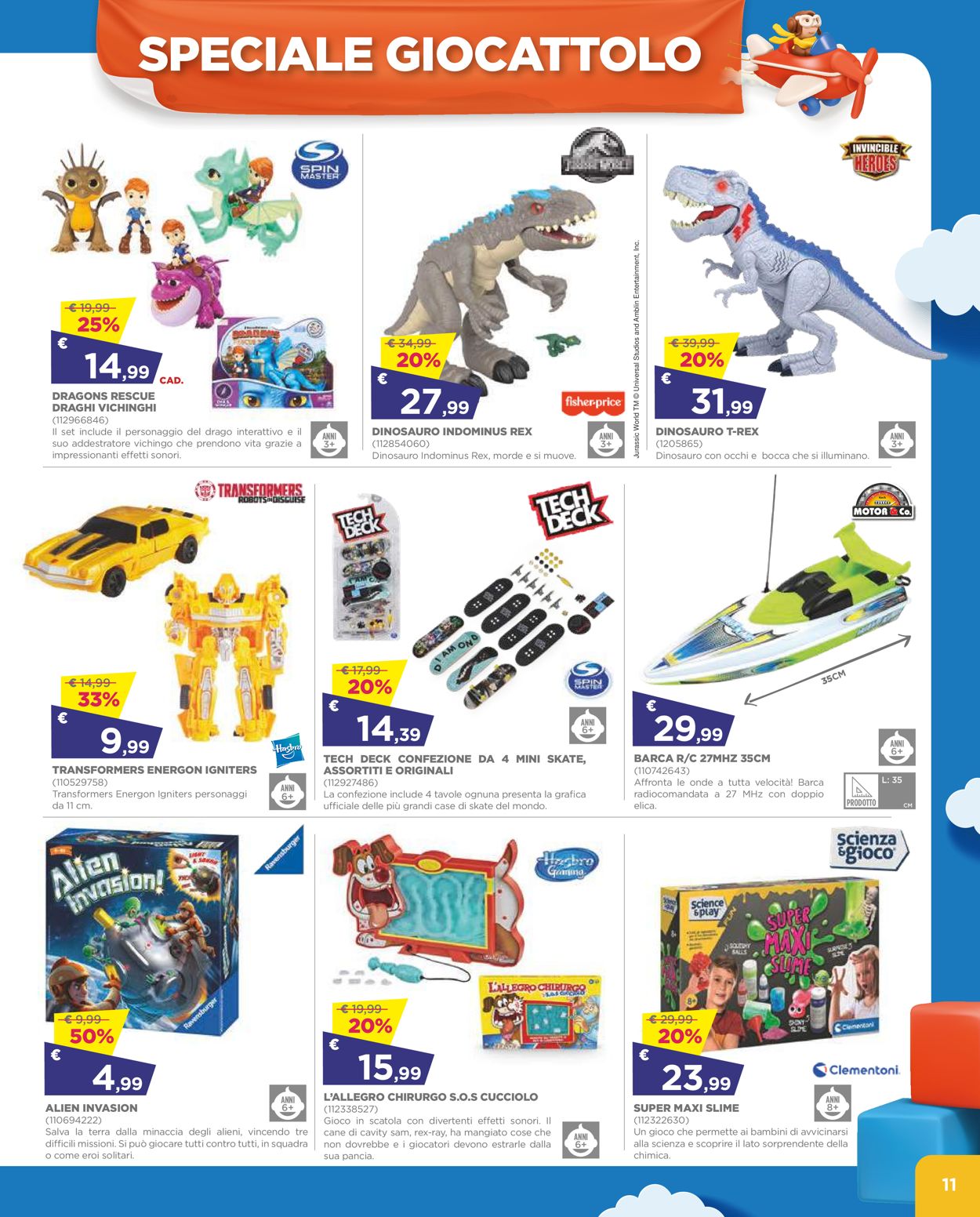 Volantino Toys Center - Offerte 30/06-27/07/2022 (Pagina 11)