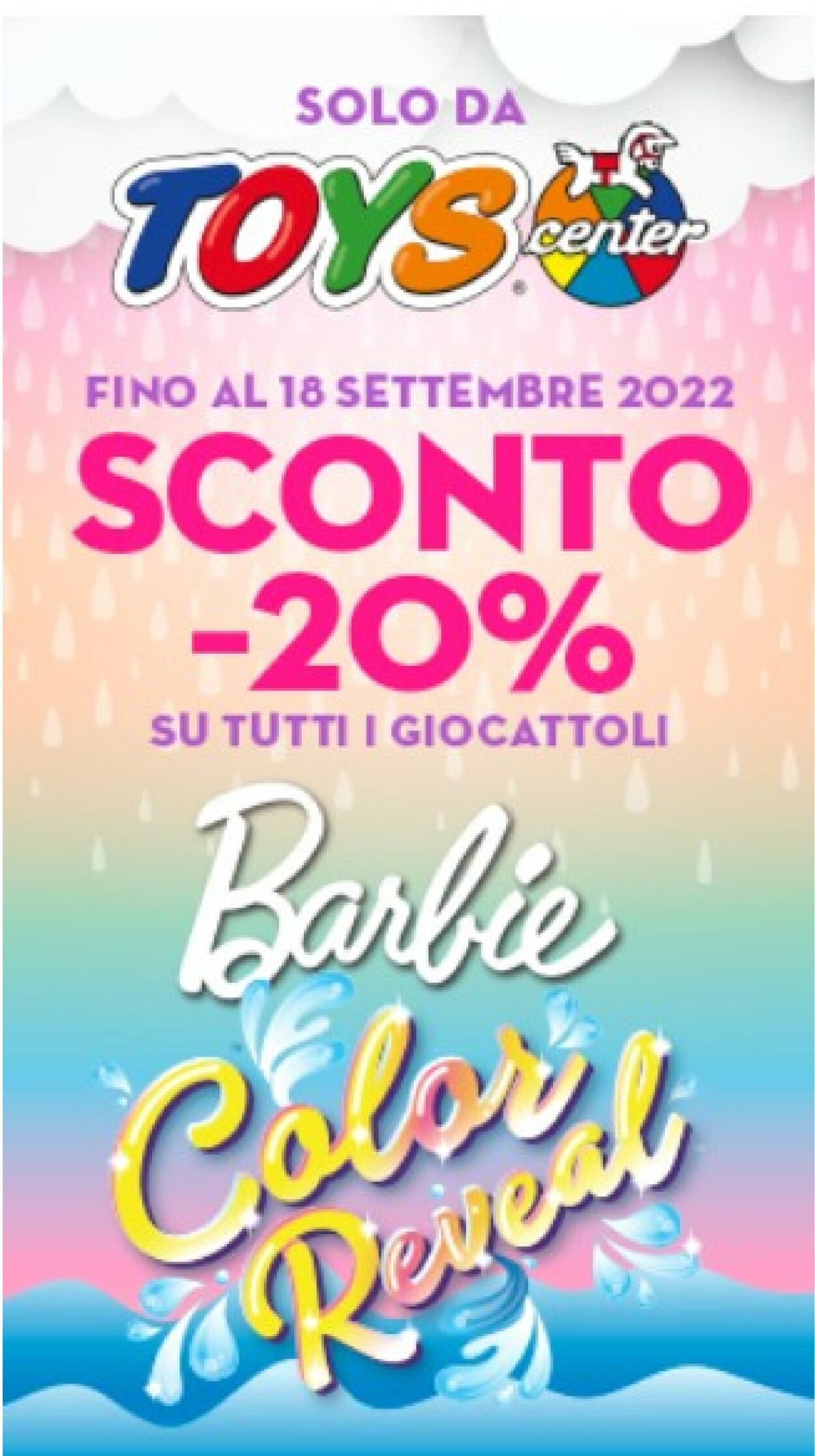 Volantino Toys Center - Offerte 01/09-18/09/2022