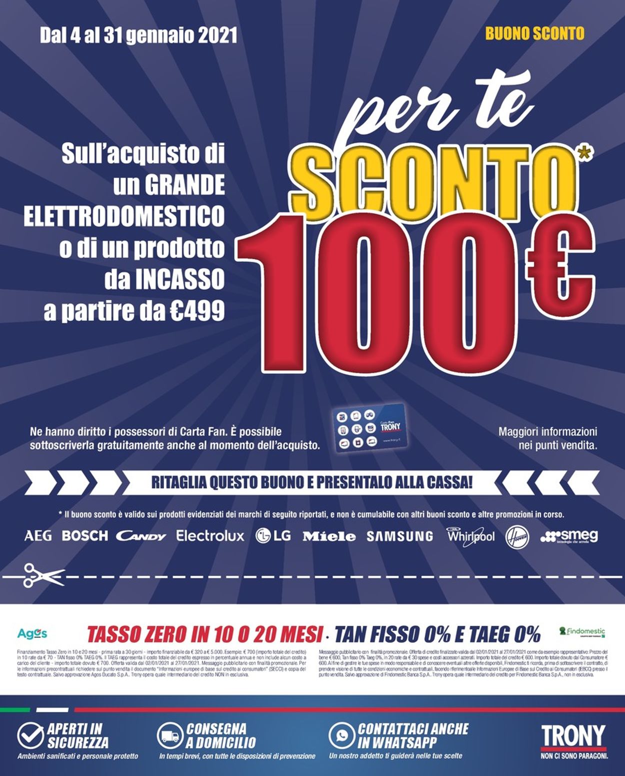 Volantino Trony - Offerte 04/01-31/01/2021