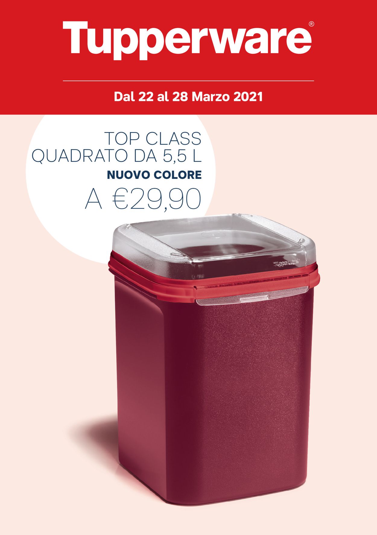 Volantino Tupperware - Offerte 22/03-28/03/2021