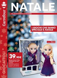 Il volantino natalizio di Carrefour