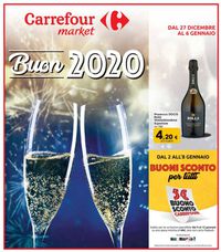 Carrefour - Volantino per Capodanno