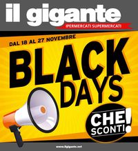 Il Gigante - Black Friday 2019
