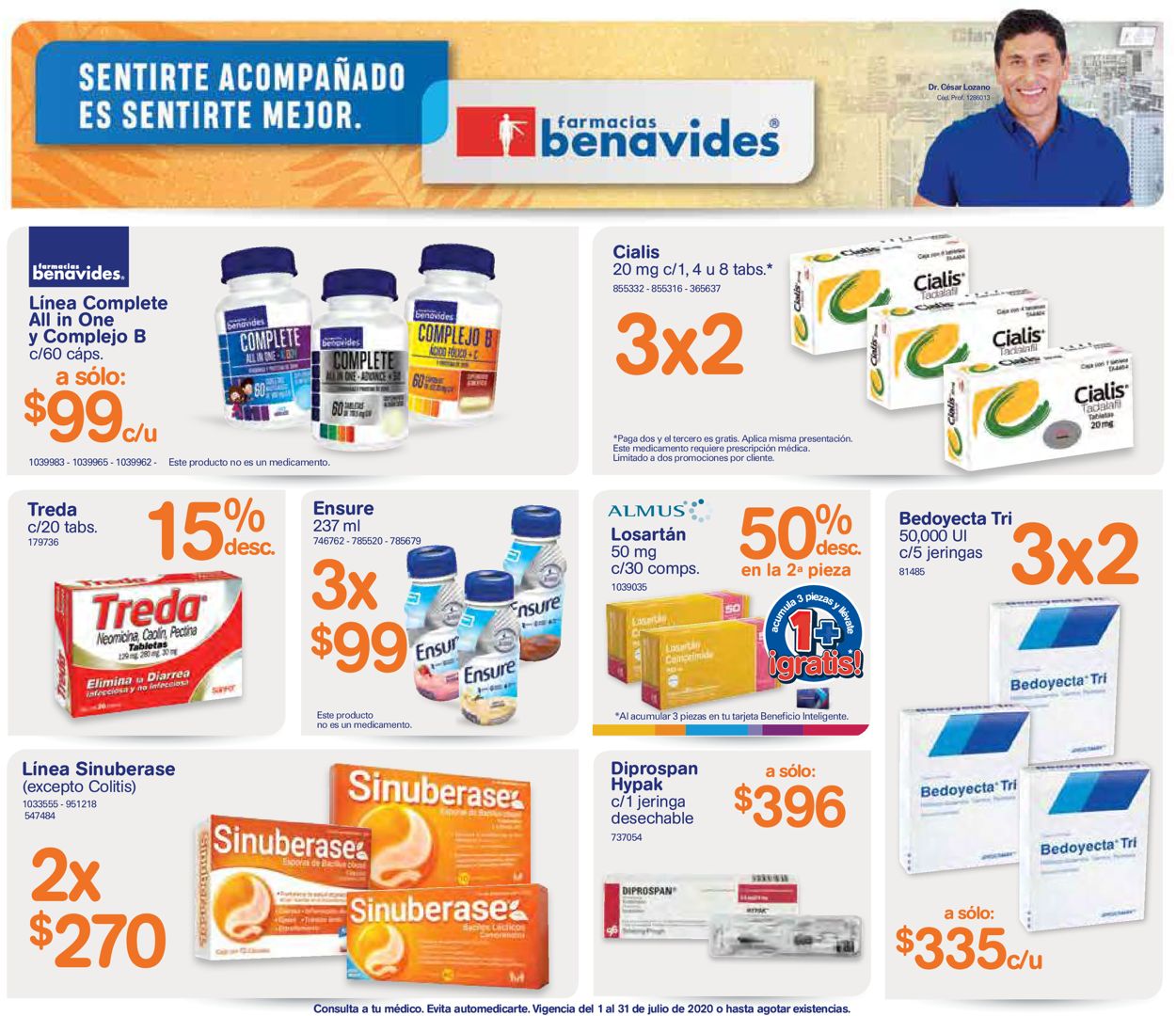 Farmacias Benavides Folleto - 01.07-31.07.2020