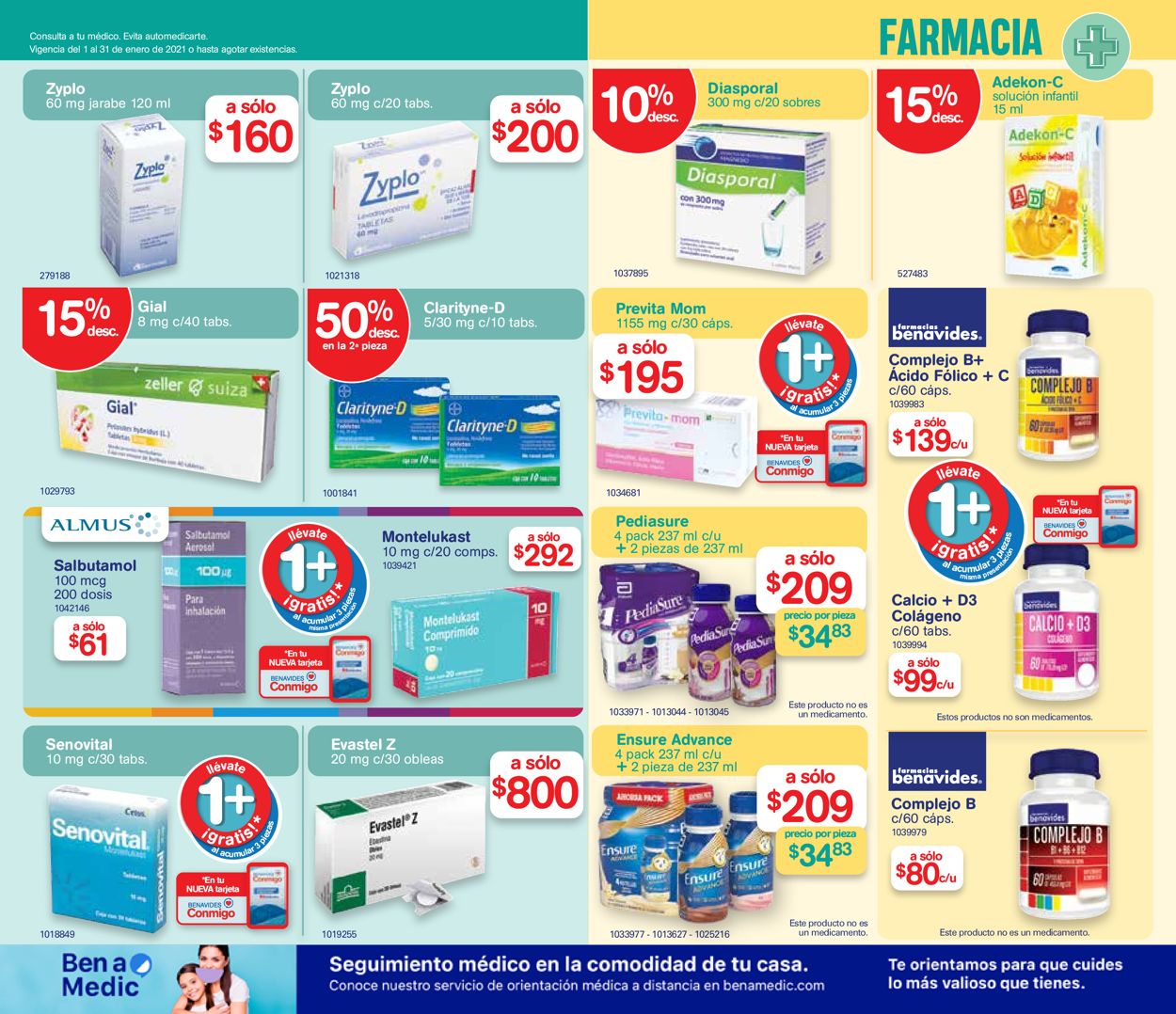 Farmacias Benavides Folleto - 01.01-31.01.2021 (Página 7)