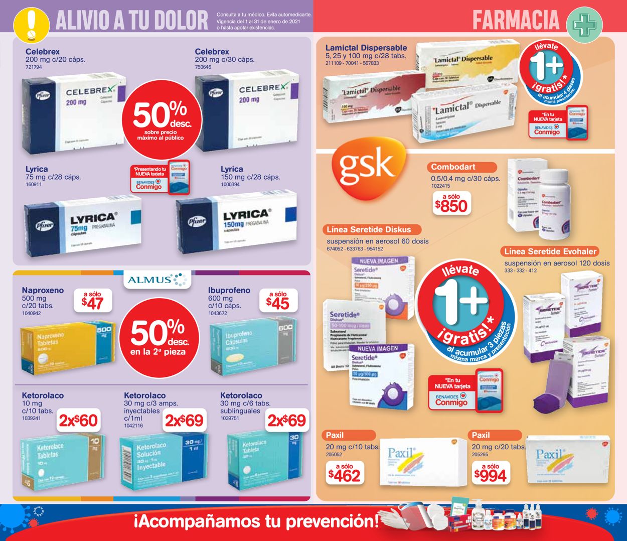 Farmacias Benavides Folleto - 01.01-31.01.2021 (Página 9)