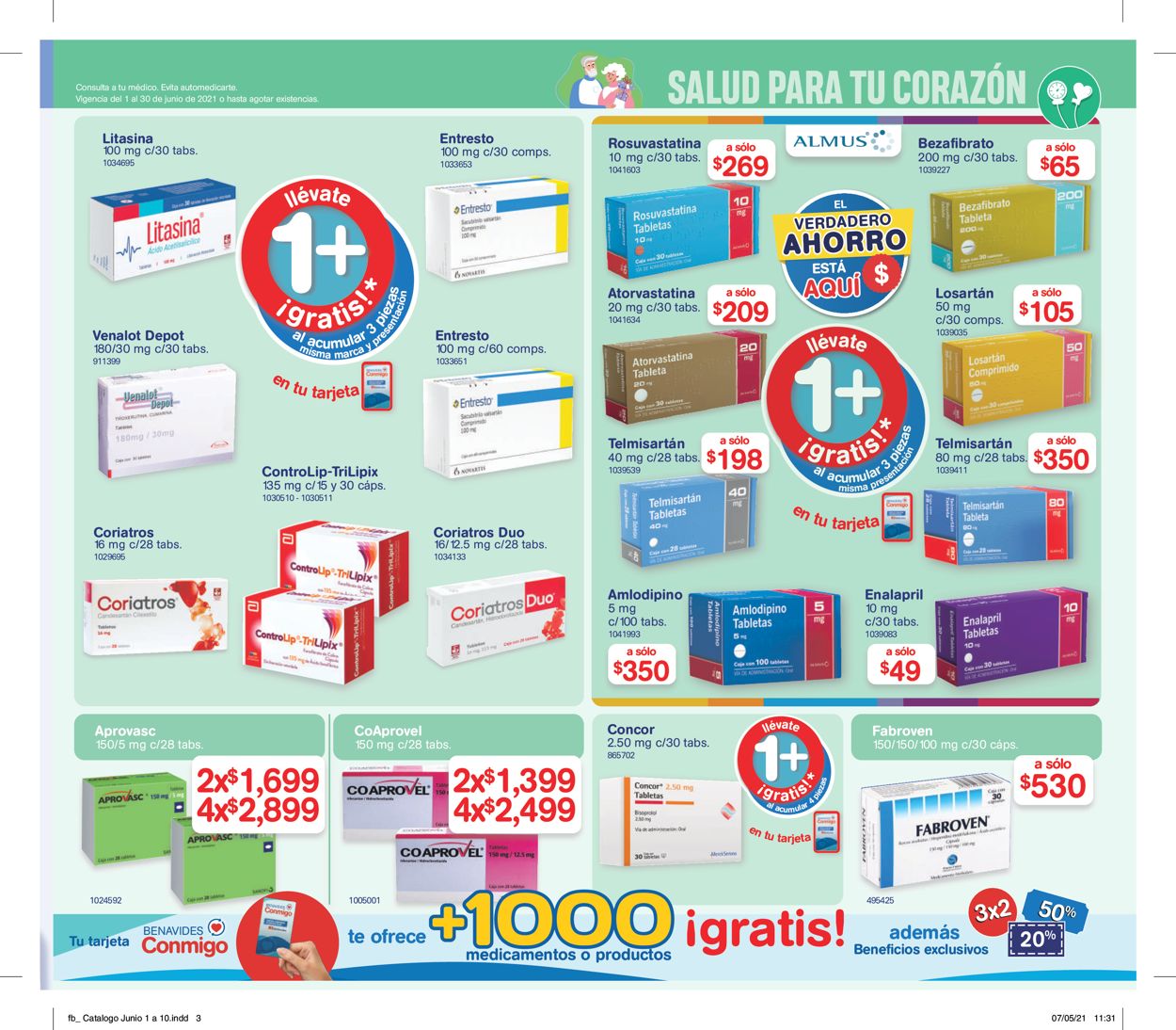 Farmacias Benavides Folleto - 01.06-30.06.2021 (Página 3)