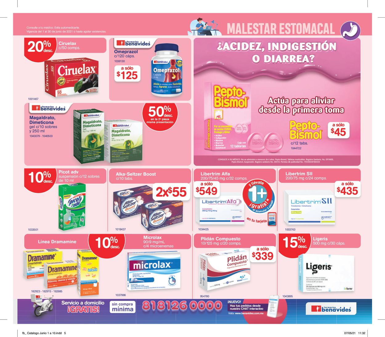 Farmacias Benavides Folleto - 01.06-30.06.2021 (Página 5)