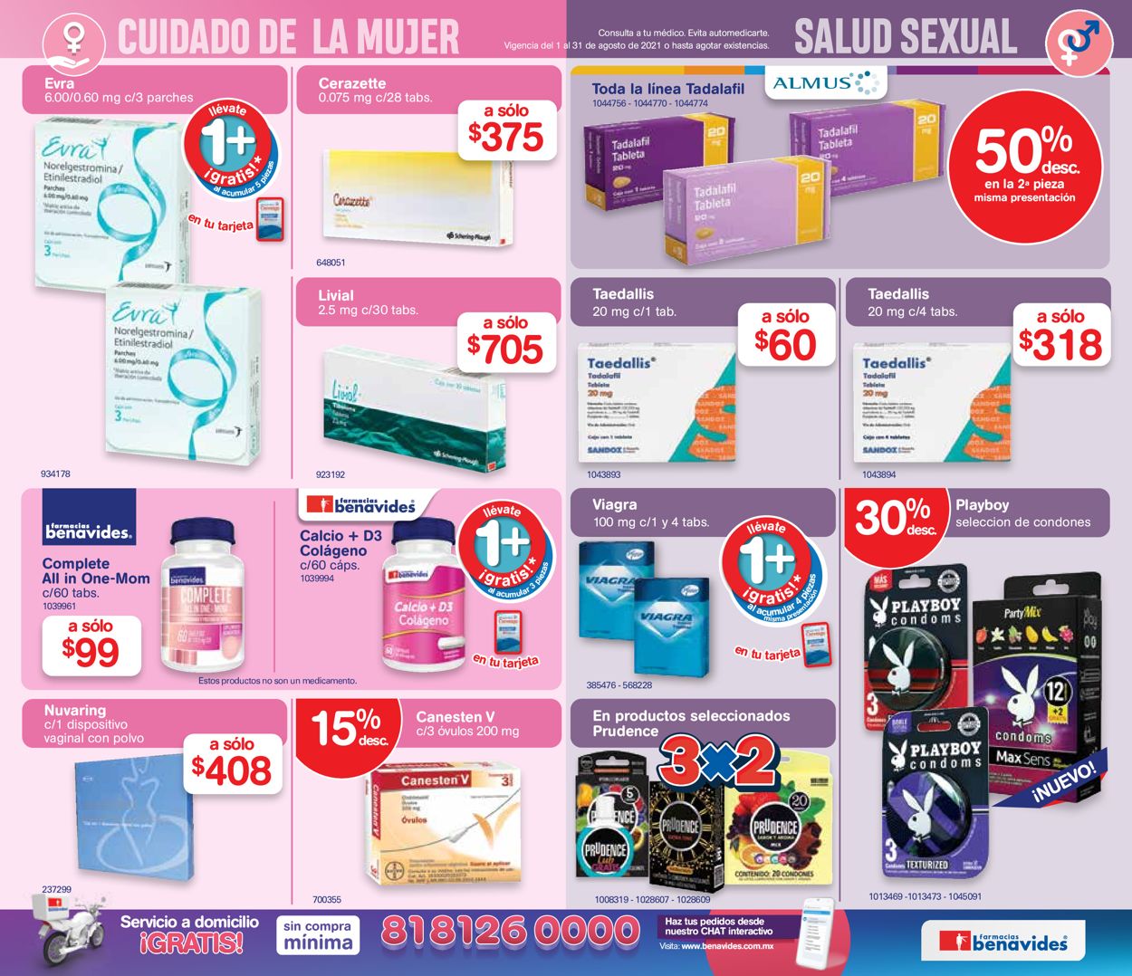 Farmacias Benavides Folleto - 01.08-31.08.2021 (Página 8)