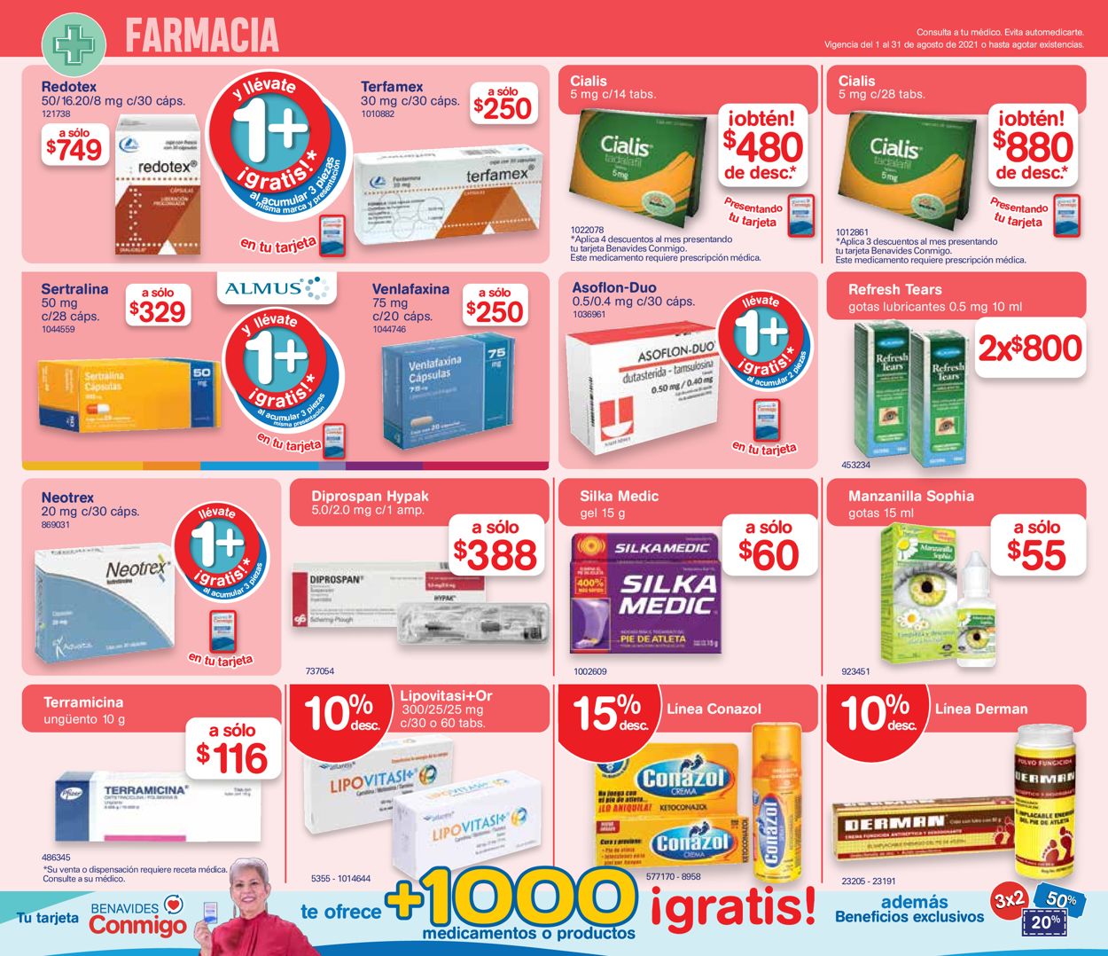 Farmacias Benavides Folleto - 01.08-31.08.2021 (Página 10)
