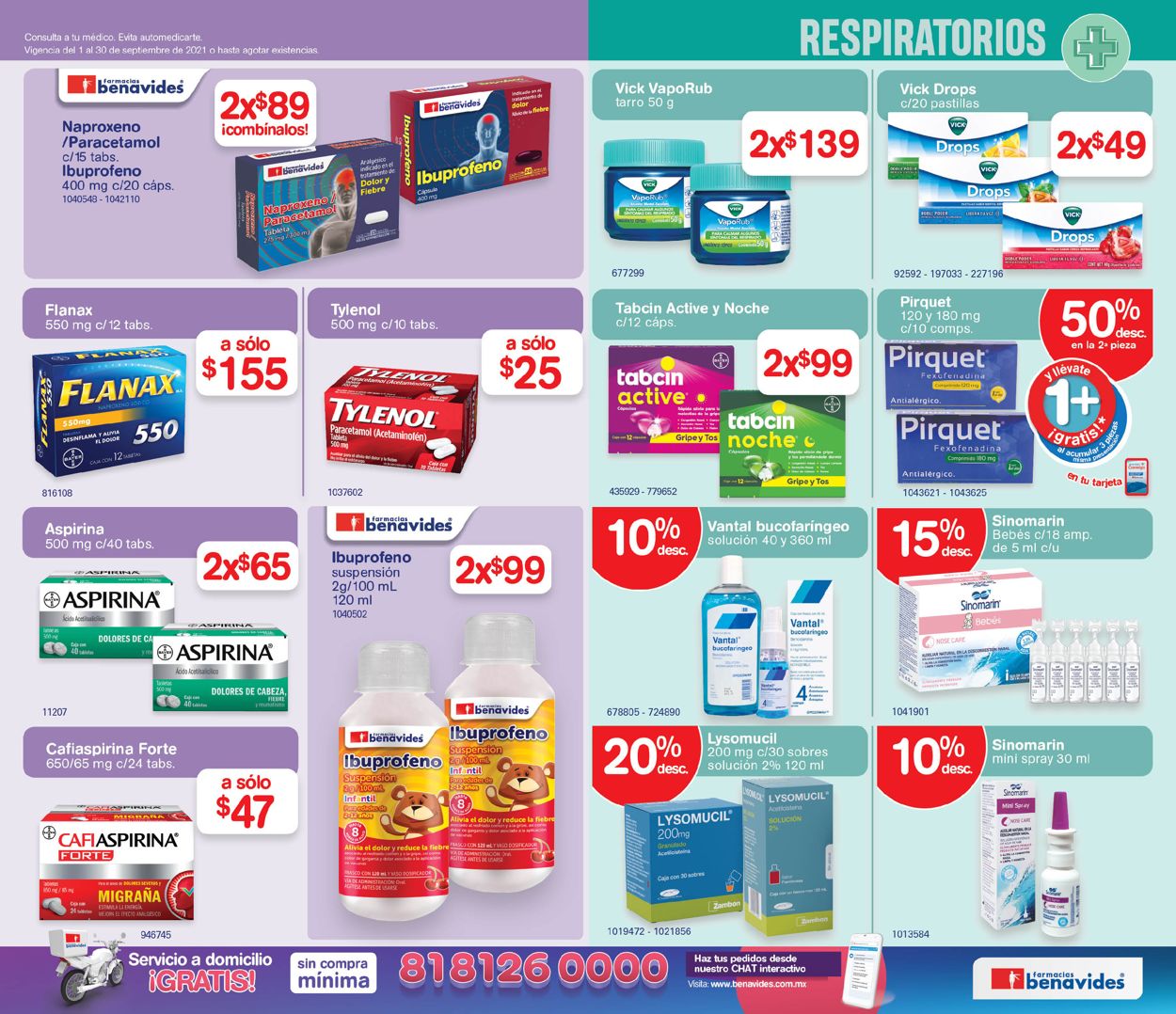 Farmacias Benavides Folleto - 01.09-30.09.2021 (Página 9)