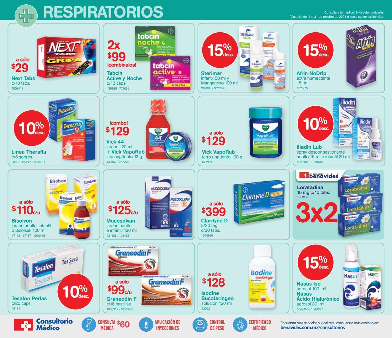 Farmacias Benavides Folleto - 01.10-31.10.2021 (Página 4)