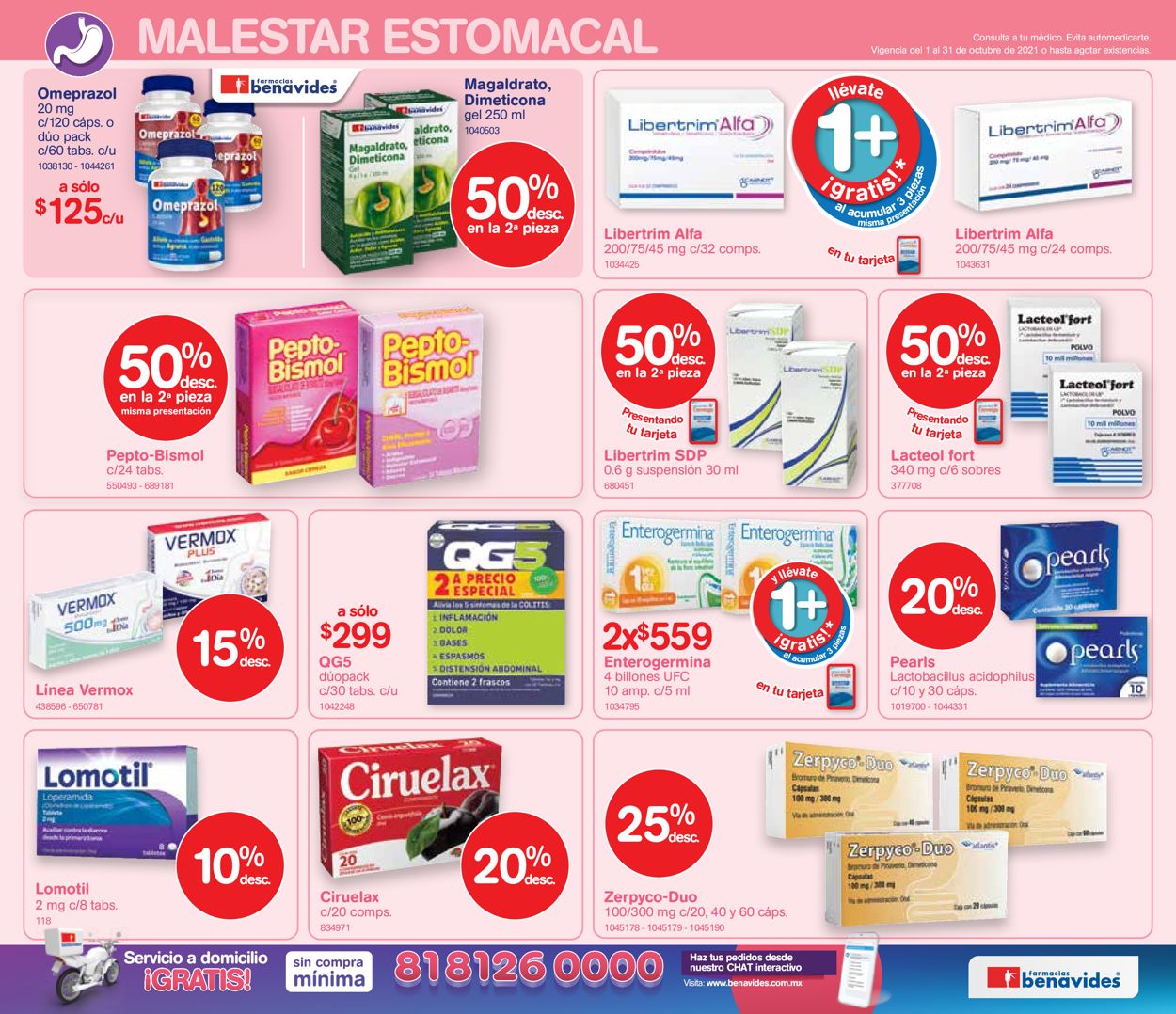 Farmacias Benavides Folleto - 01.10-31.10.2021 (Página 8)
