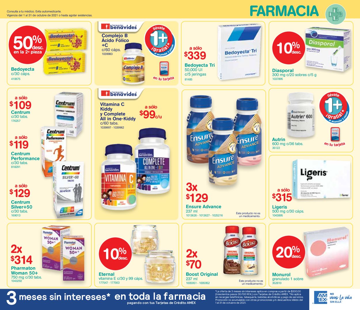 Farmacias Benavides Folleto - 01.10-31.10.2021 (Página 11)