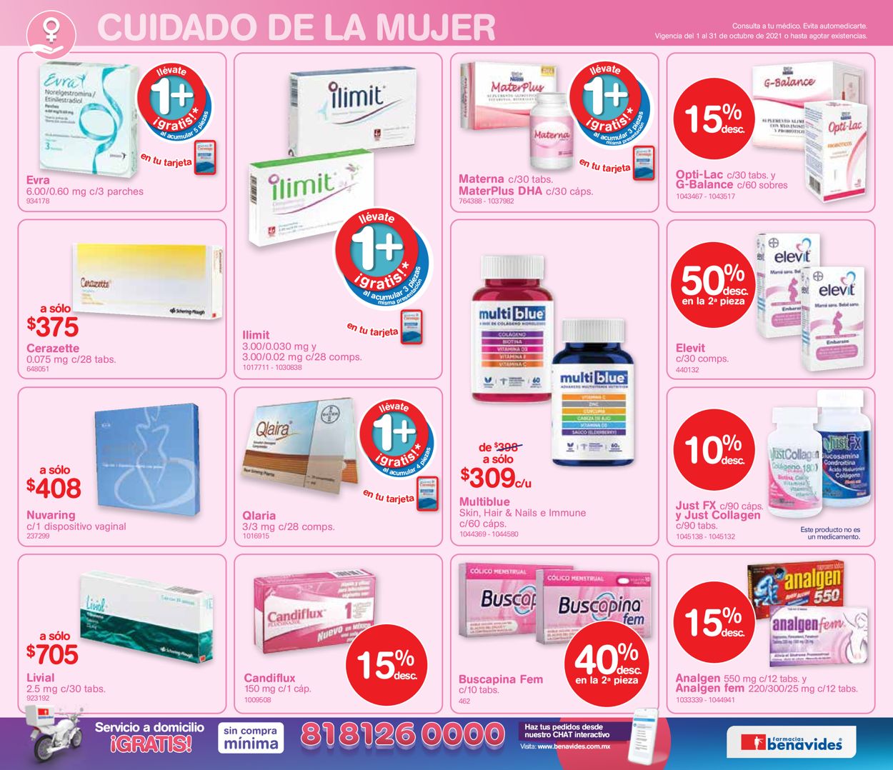 Farmacias Benavides Folleto - 01.10-31.10.2021 (Página 12)