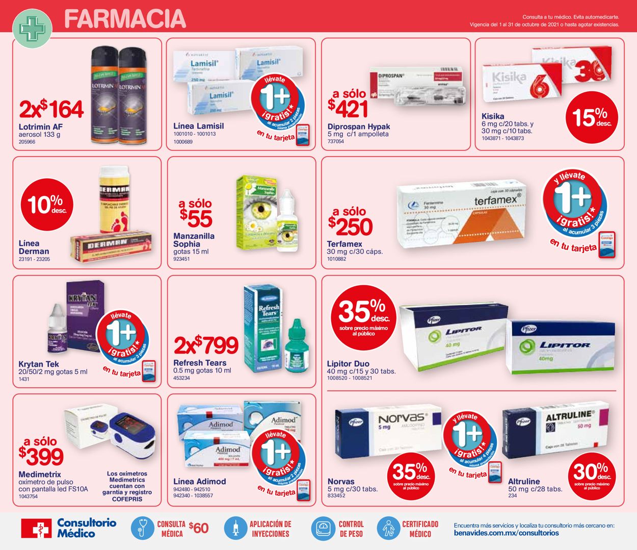 Farmacias Benavides Folleto - 01.10-31.10.2021 (Página 16)