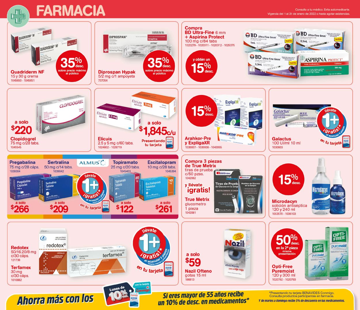 Farmacias Benavides Folleto - 01.01-31.01.2022 (Página 12)