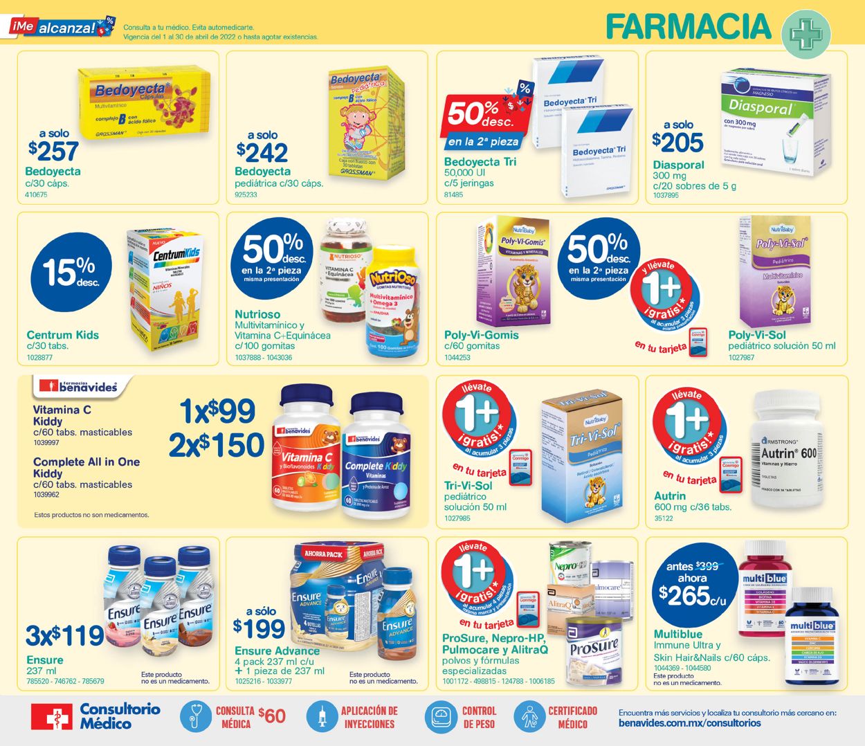 Farmacias Benavides Folleto - 01.04-30.04.2022 (Página 9)