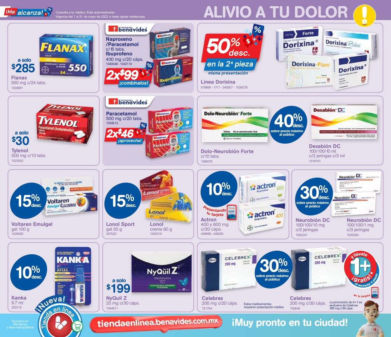 Farmacias Benavides Folleto - 01.05-31.05.2022 (Página 9)