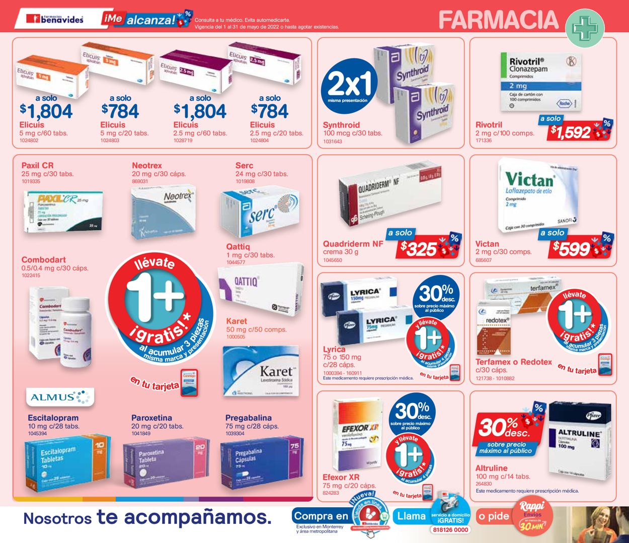 Farmacias Benavides Folleto - 01.05-31.05.2022 (Página 11)