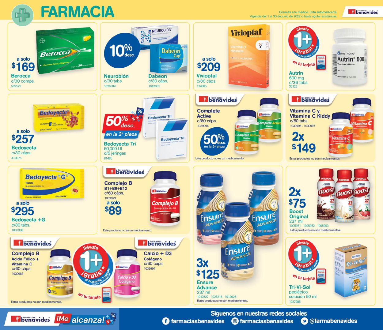Farmacias Benavides Folleto - 01.06-30.06.2022 (Página 6)