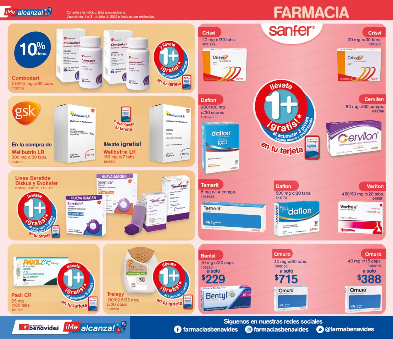 Farmacias Benavides Folleto - 01.07-31.07.2022 (Página 13)
